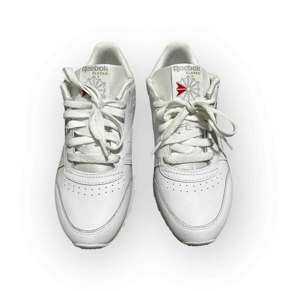 Reebok Classic Leather Sneakers White Women’s 6.5 / EU 37.5 – Minimal Wear - Picture 1 of 6